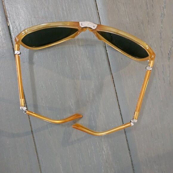 Dolce & Gabbana Yellow Acetate Black Lens Aviator Sunglasses DG4196 main image 5